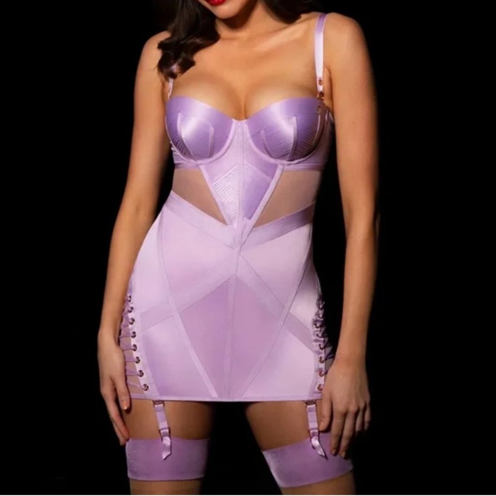 Honey Birdette Jerry Lilac Dress